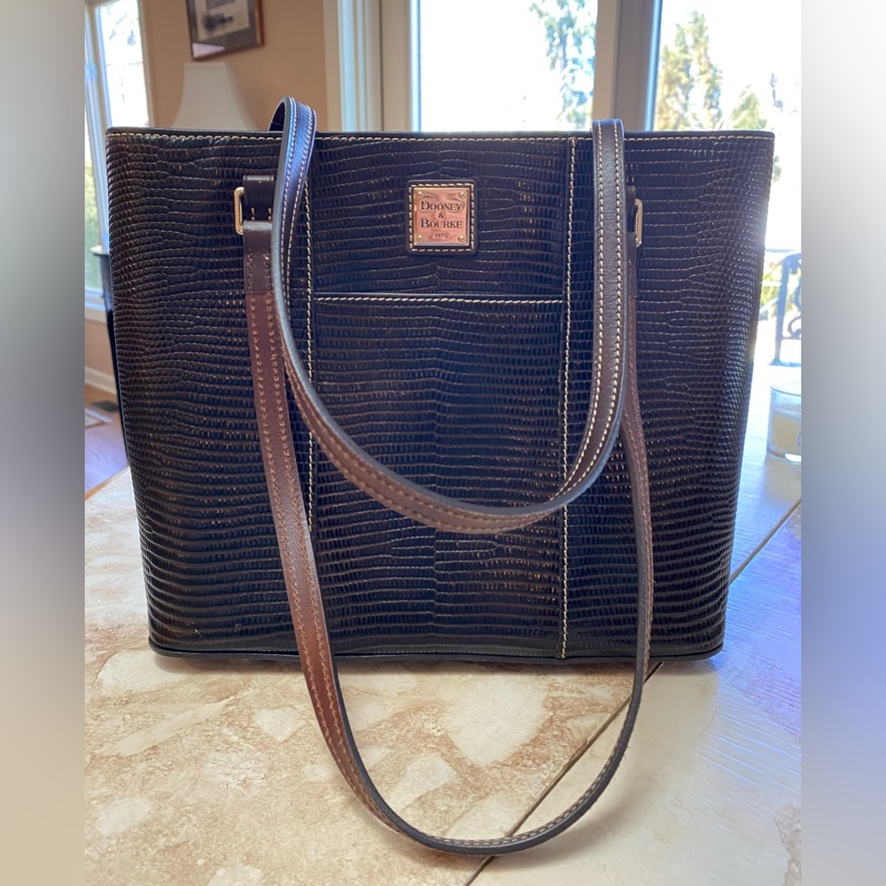 Gently used Pebble Grain small Lexington bag from Dooney and Bourke